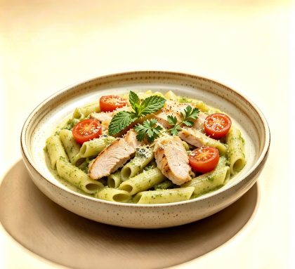 Chicken Pesto Penne