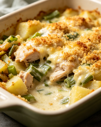 Chicken & Leek Bake