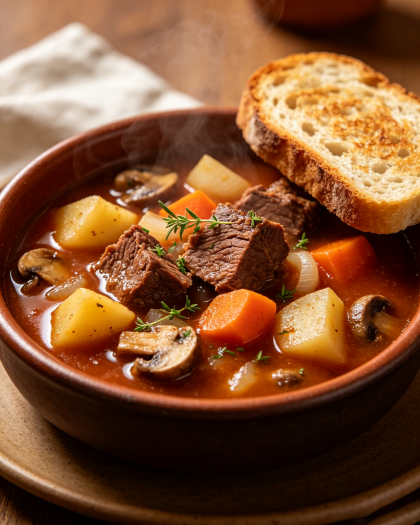 Slow Cooked Beef Stew