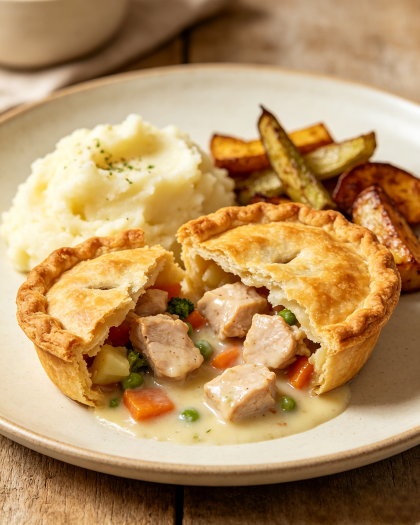 Homemade Chicken Pie