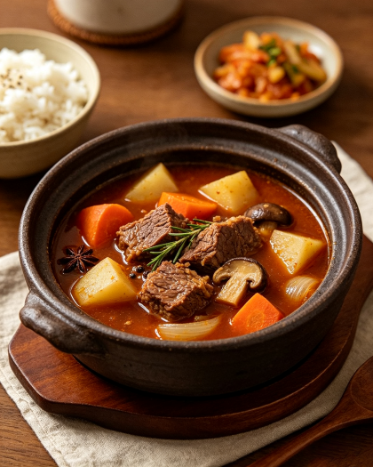 Autumn Beef Hotpot