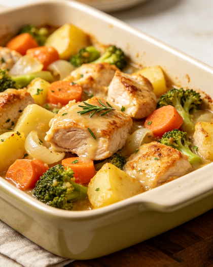 Turkey & Vegetable Bake