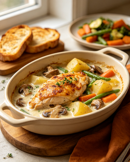 Autumn Chicken Casserole