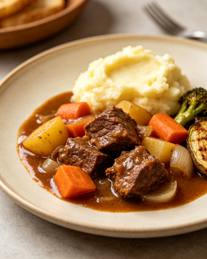 Braised Beef Dinner