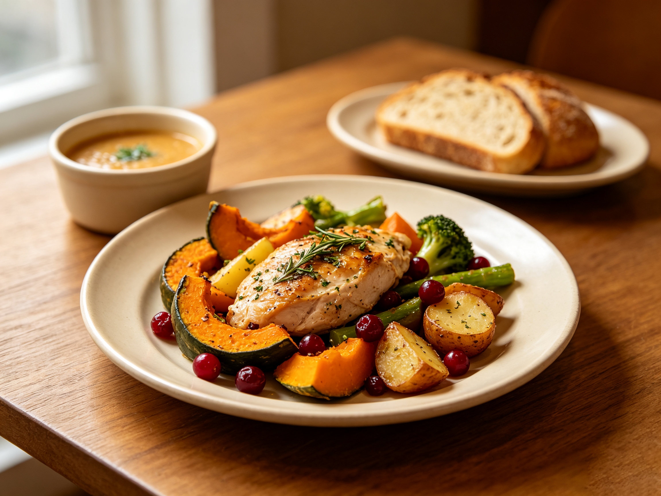 Seasonal home cooked food