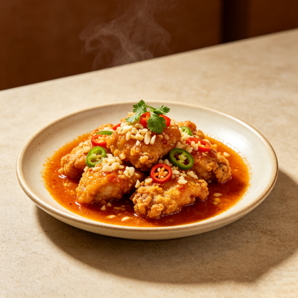 Garlic Chilli Chicken
